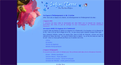Desktop Screenshot of infini-terre.fr